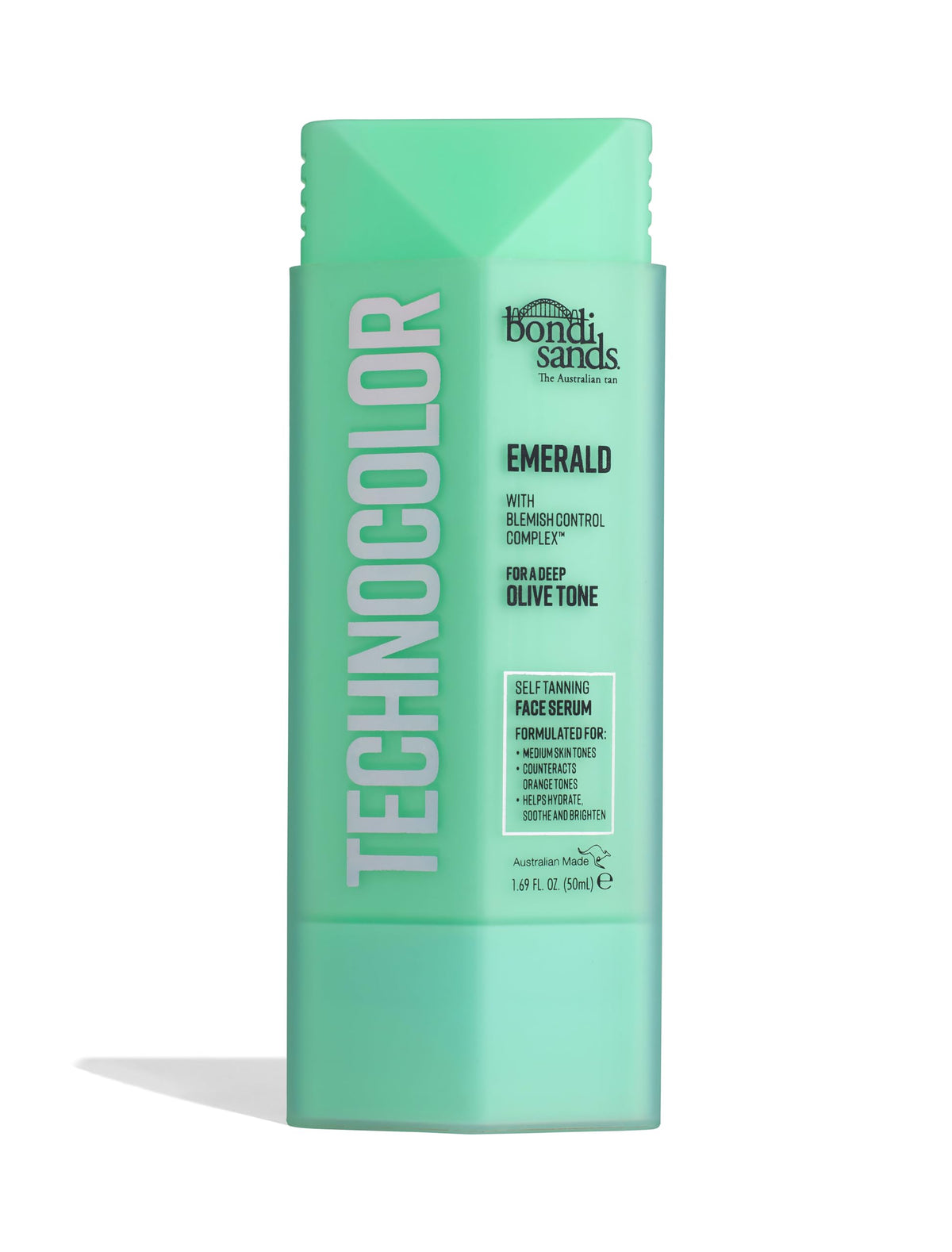 Bondi Sands Technocolor Sérum Visage Bronzage pour teint naturel et uniforme.