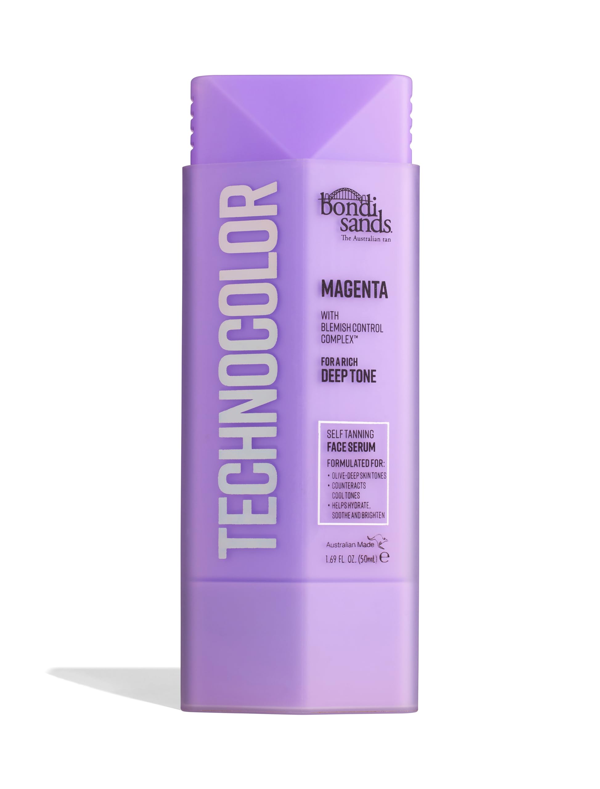 Bondi Sands Technocolor – sérum visage hydratant pour teint uniforme.