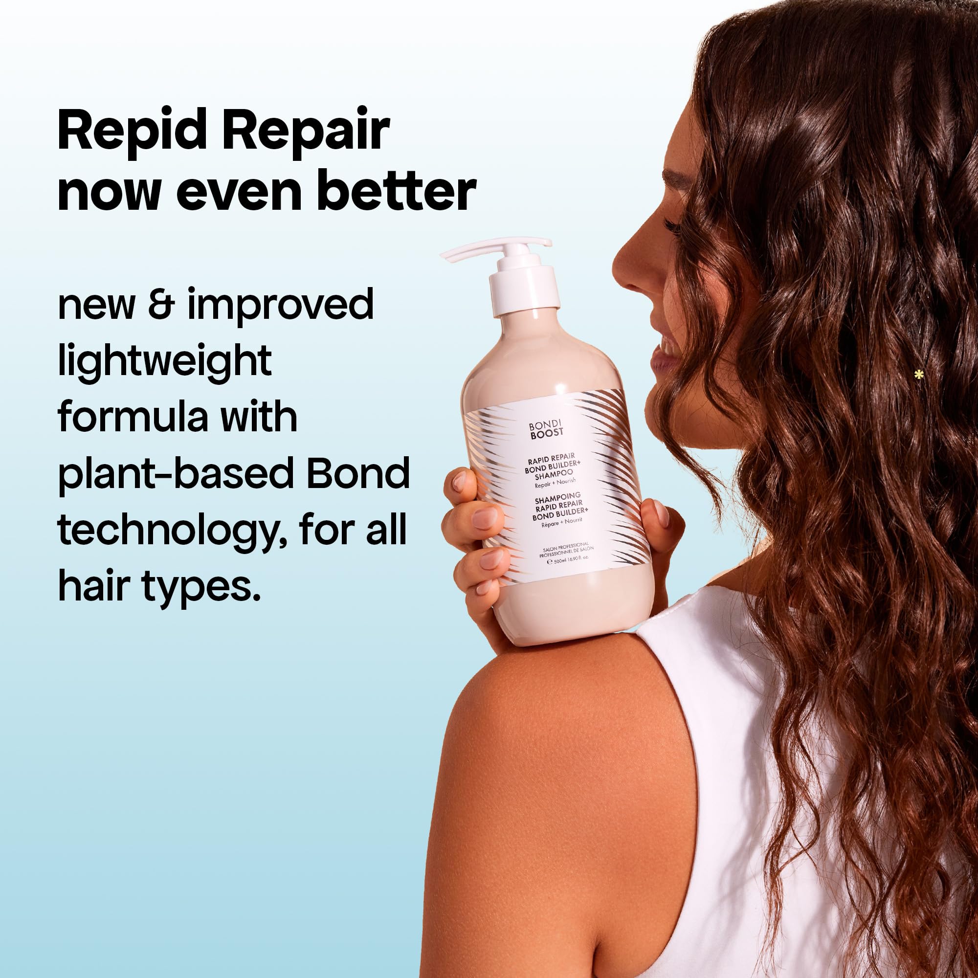 BondiBoost brillance et douceur retrouvées sur cheveux protégés.