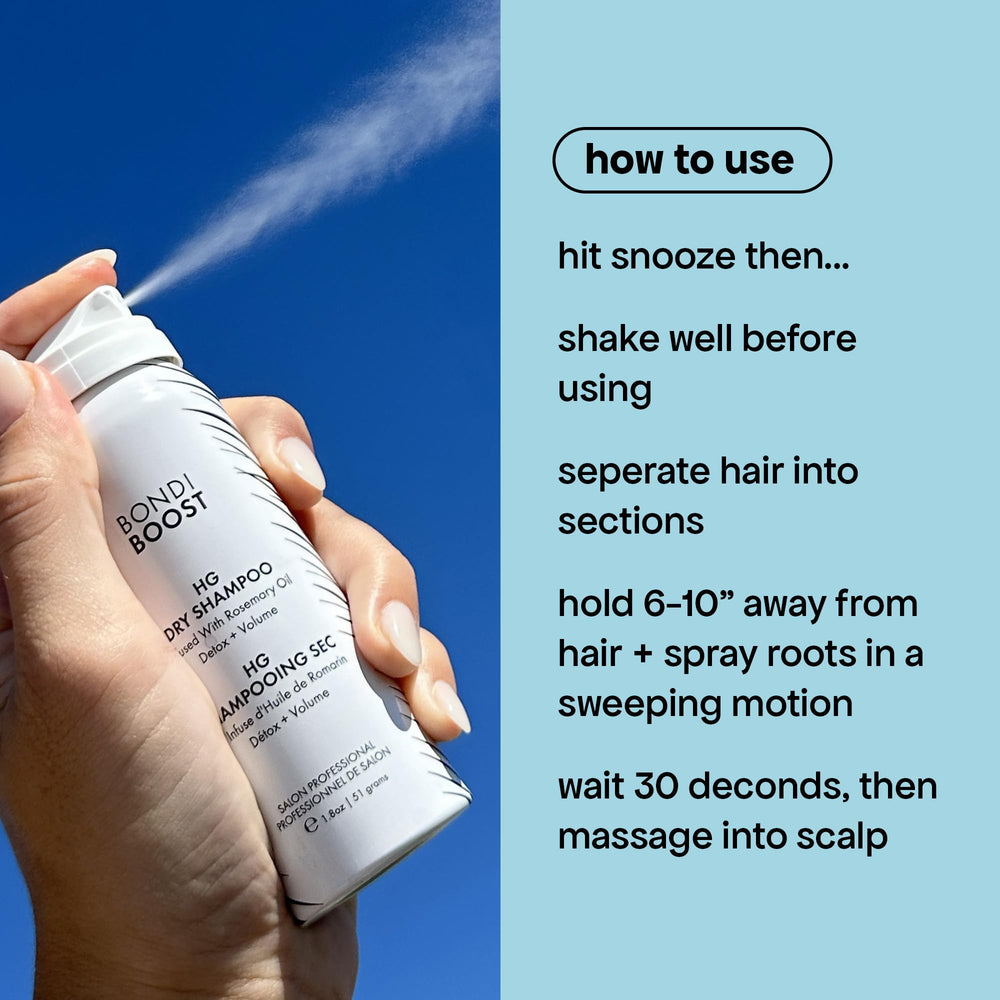 BONDIBOOST HG Shampooing Sec : rafraîchissement ciblé et cuir chevelu revitalisé.