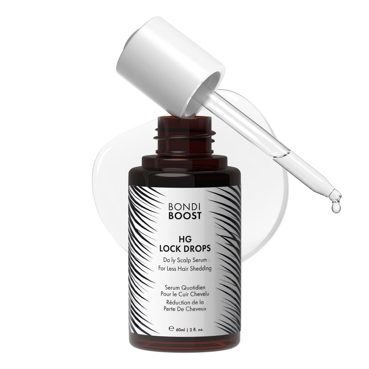 BondiBoost HG Lock Drops – Bouteille pratique pour une application légère et propre.