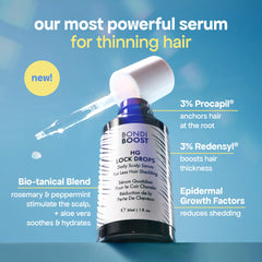 BondiBoost HG Lock Drops – pipette précise pour cuir chevelu