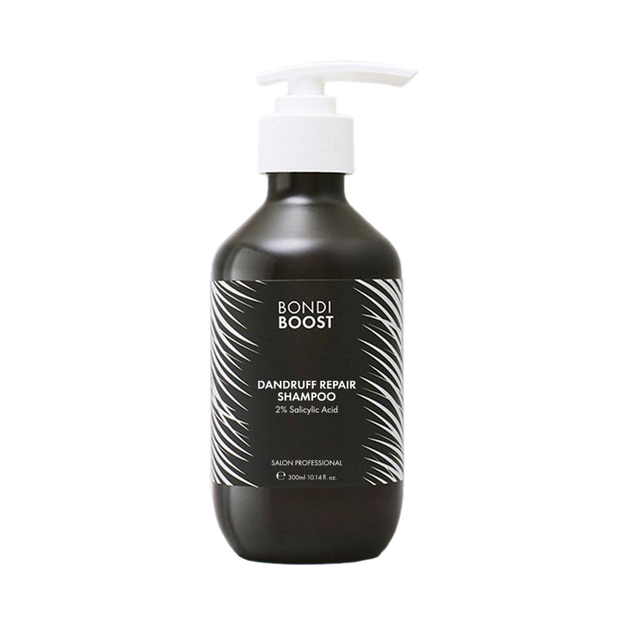 Bondiboost shampoing anti-poudrage : bouteille élégante et hydratation ciblée pour le cuir chevelu