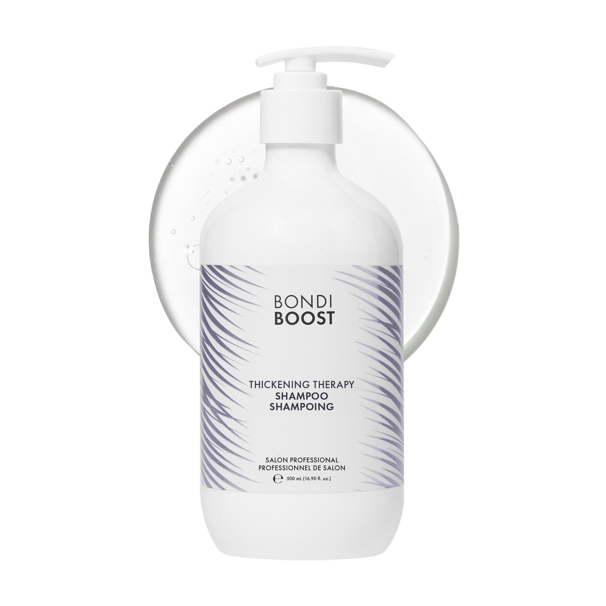 BONDIBOOST Shampoing épaisseur-cheveux: volume visible dès la racine et densité accrue.