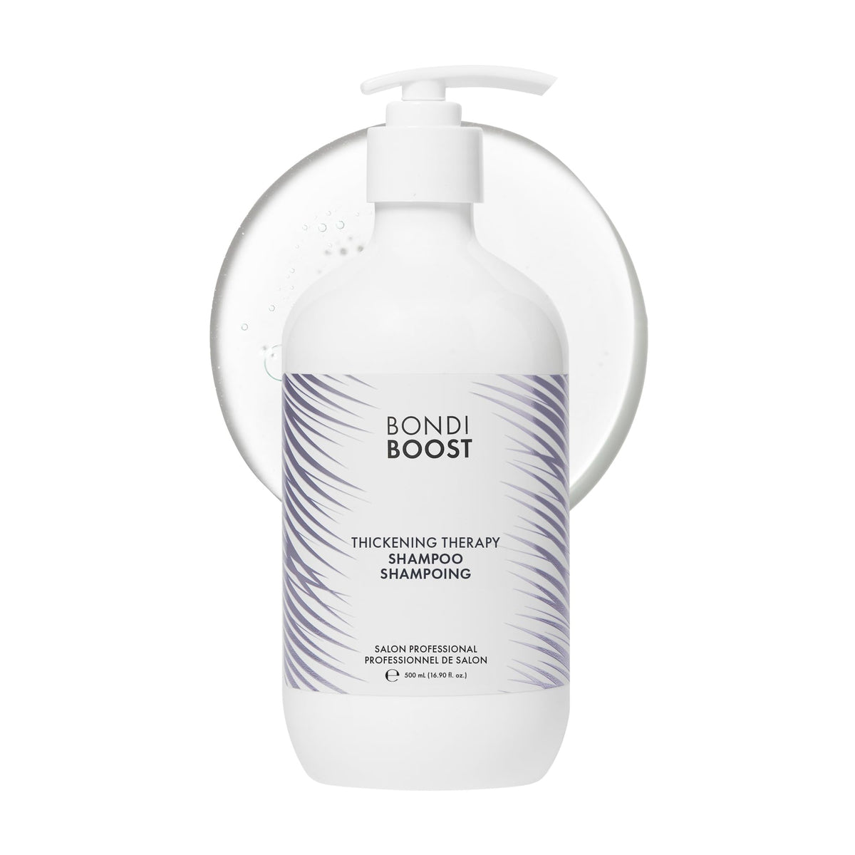 BONDIBOOST Shampoing épaisseur-cheveux: volume visible dès la racine et densité accrue.