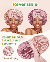 BONNET QUEEN bande-elastique-large: maintien sûr sans glissement durant la nuit.
