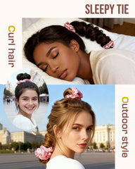 BONNET QUEEN rouleau grande taille pour cheveux mi-longs sans chaleur