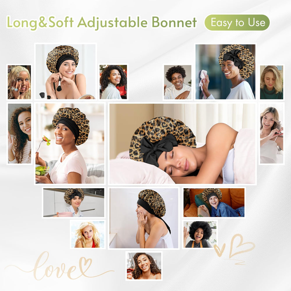 BONNET QUEEN style noeud frontal pour un look personnalisé.