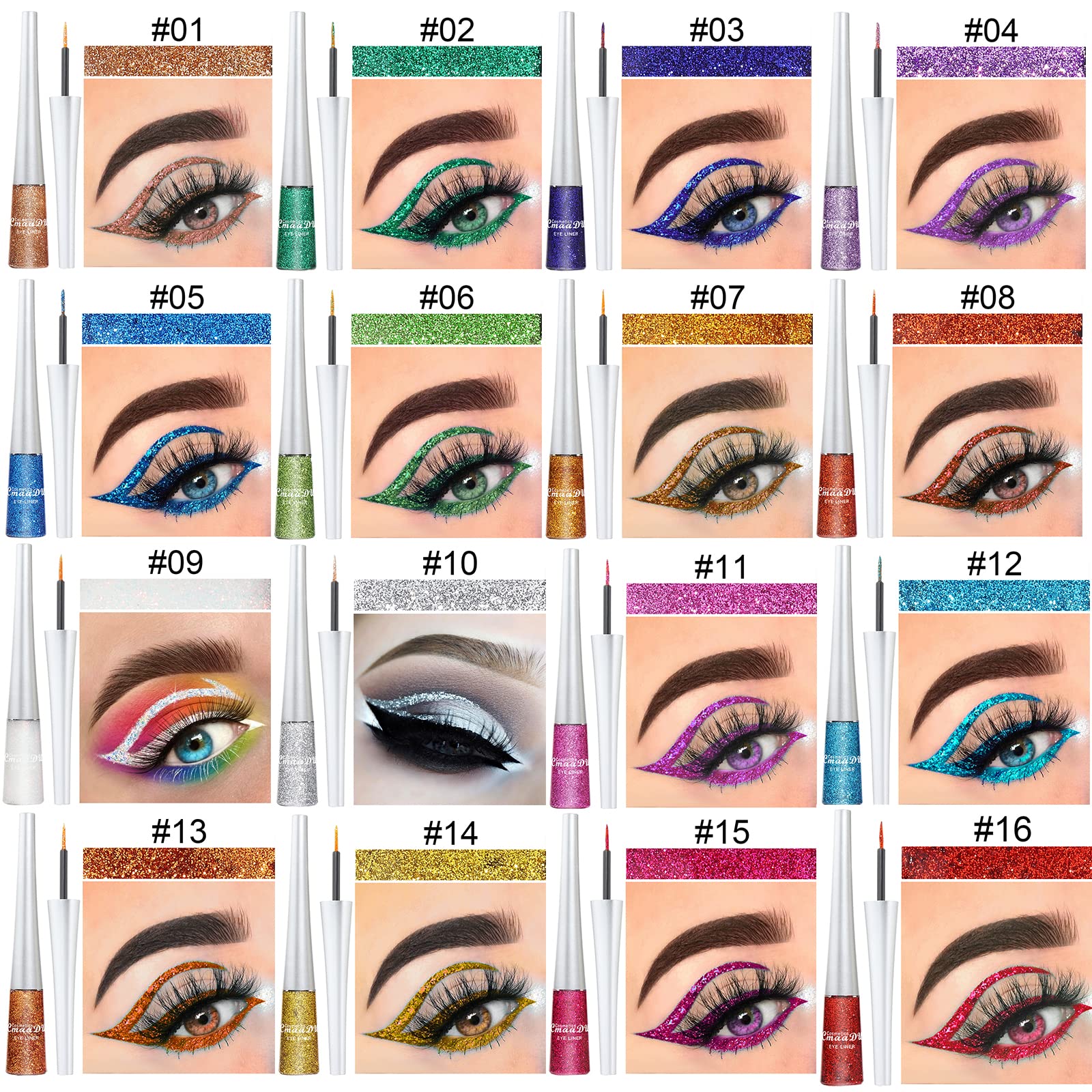 Liner BONNIE CHOICE étanche et longue tenue pour un regard durable.