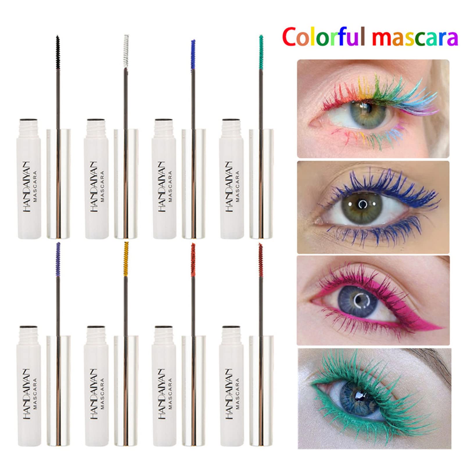 Mascara BONNIE CHOICE blanc: éclat lumineux sur les cils.
