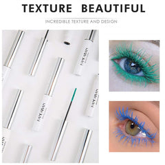 Mascara BONNIE CHOICE bleu: look audacieux et vibrant.