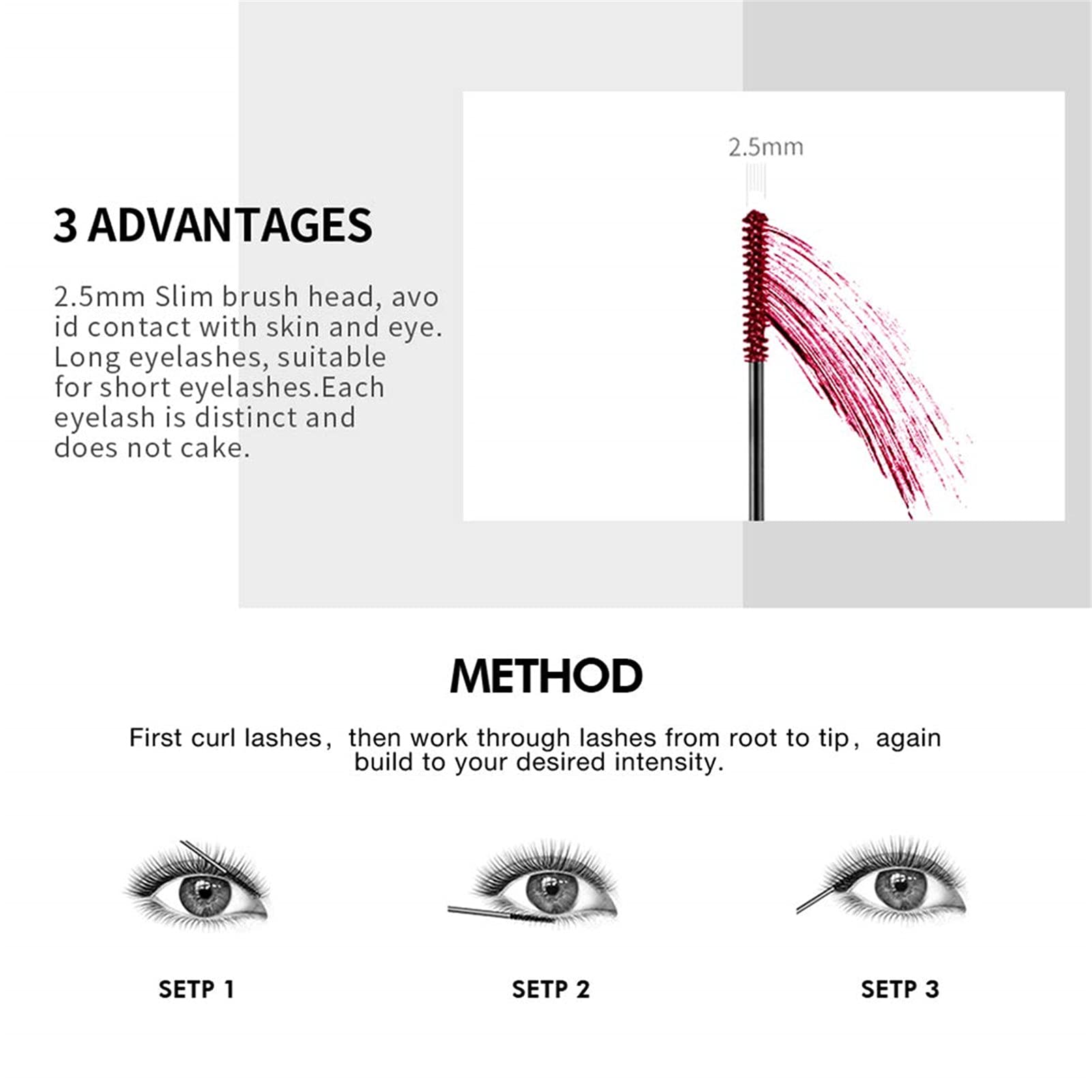 Mascara BONNIE CHOICE vert: touche tendance et moderne.