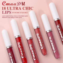 BONNIE CHOICE nude pink matte lipstick swatch for natural daytime look
