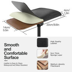 Plateau de tatouage BONTOP avec coussin rembourré en PU, surface douce et pratique.