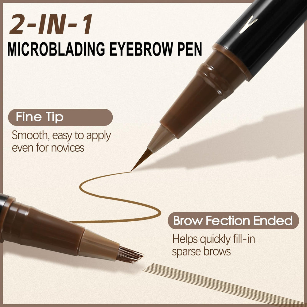 Boobeen pinceau-sourcils-double-face pour un fini naturel.