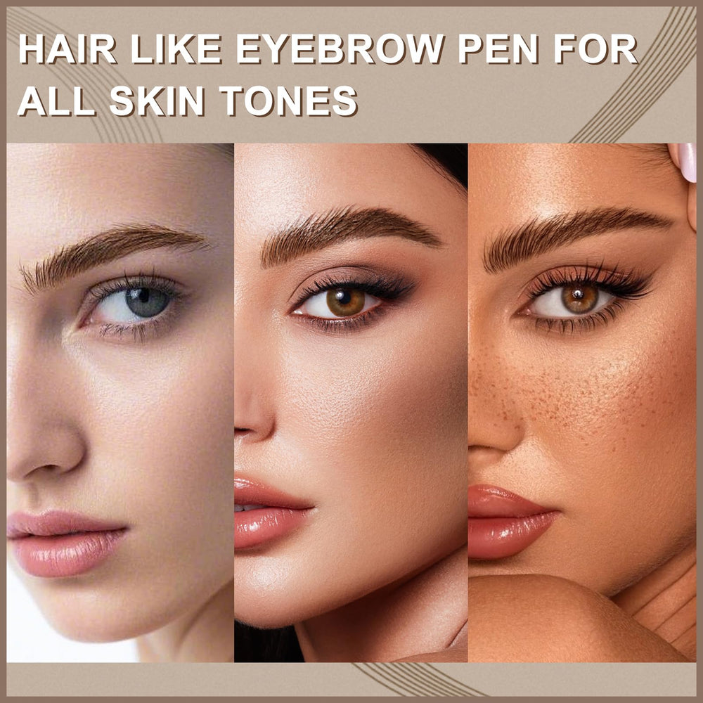 Boobeen encre-sourcils-impermeable garantit une tenue longue.