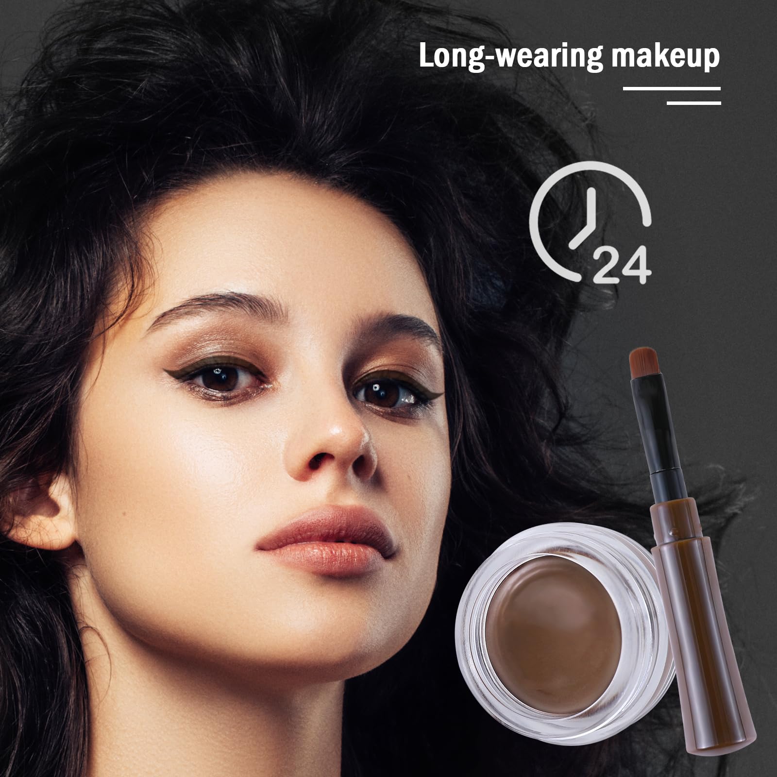 Boobeen Eyeliner Gel avec pinceau – application aisée avec un seul mouvement