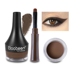 Boobeen Eyeliner Gel Noir – application fluide et précision pour un trait net
