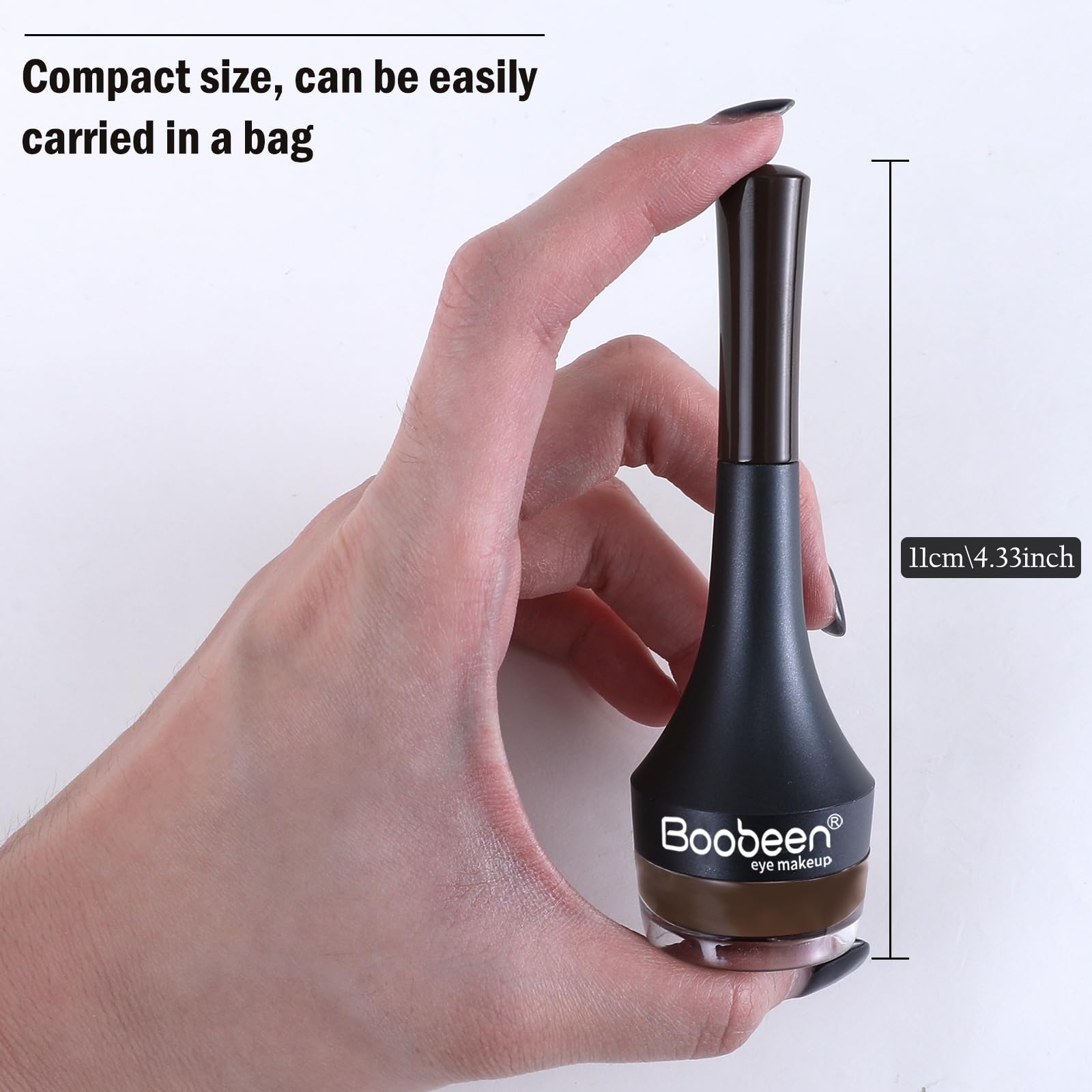 Boobeen Eyeliner Gel – résistance à l'eau et anti bavure pour toute la journée