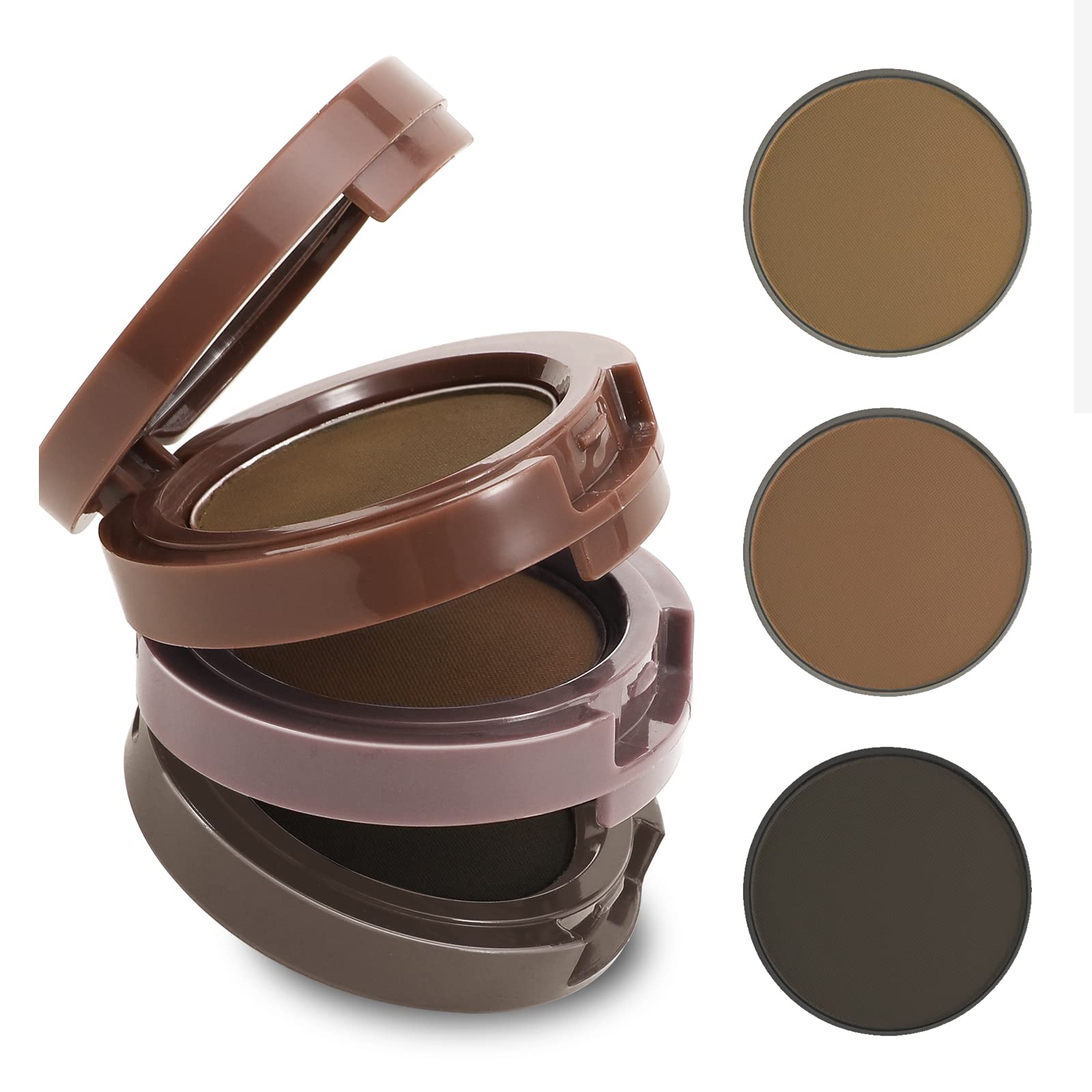 Boobeen palette sourcils 3 couleurs, emballage élégant pour un rendu naturel.