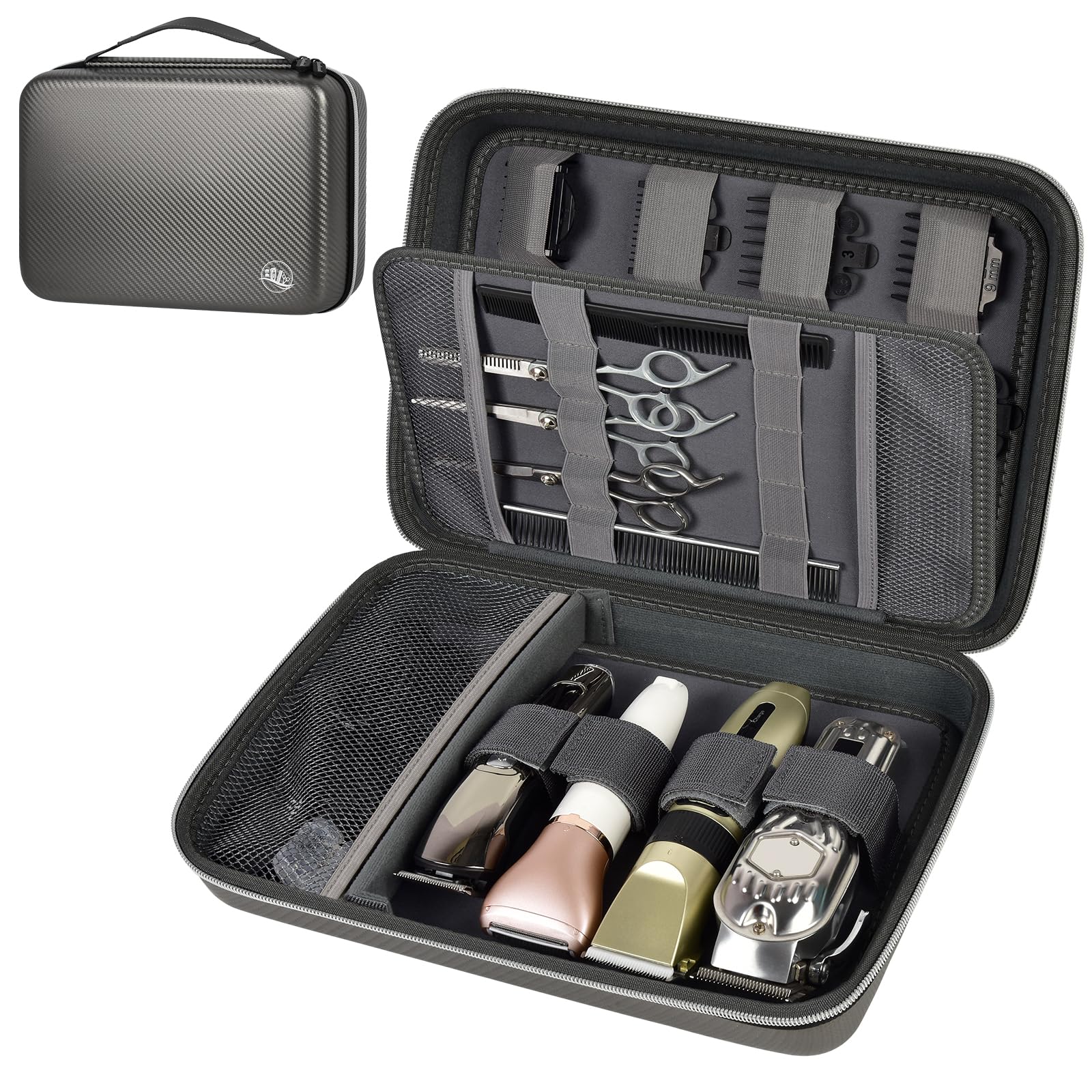Boobowl etui dur voyage clippers: protection fiable en déplacement