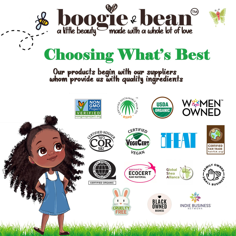 Boogie and Bean : texture beurre prête au démêlage.