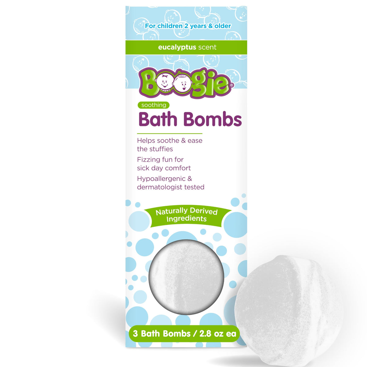 Boogie Kids bombes de bain photo ensemble, moment apaisant pour les enfants.