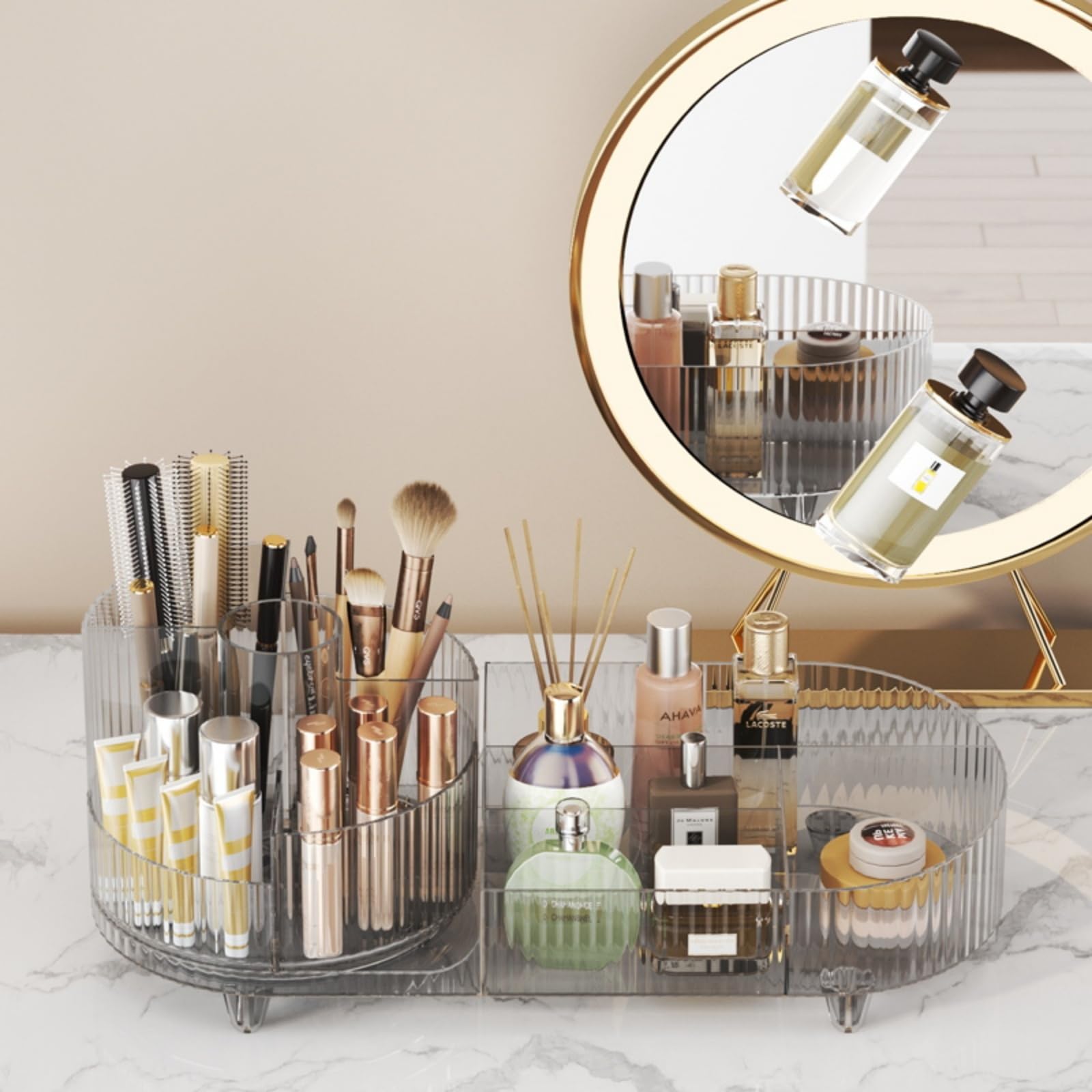 Booklov etageres soin-visage et accessoires : rangement pratique pour votre routine beauté.