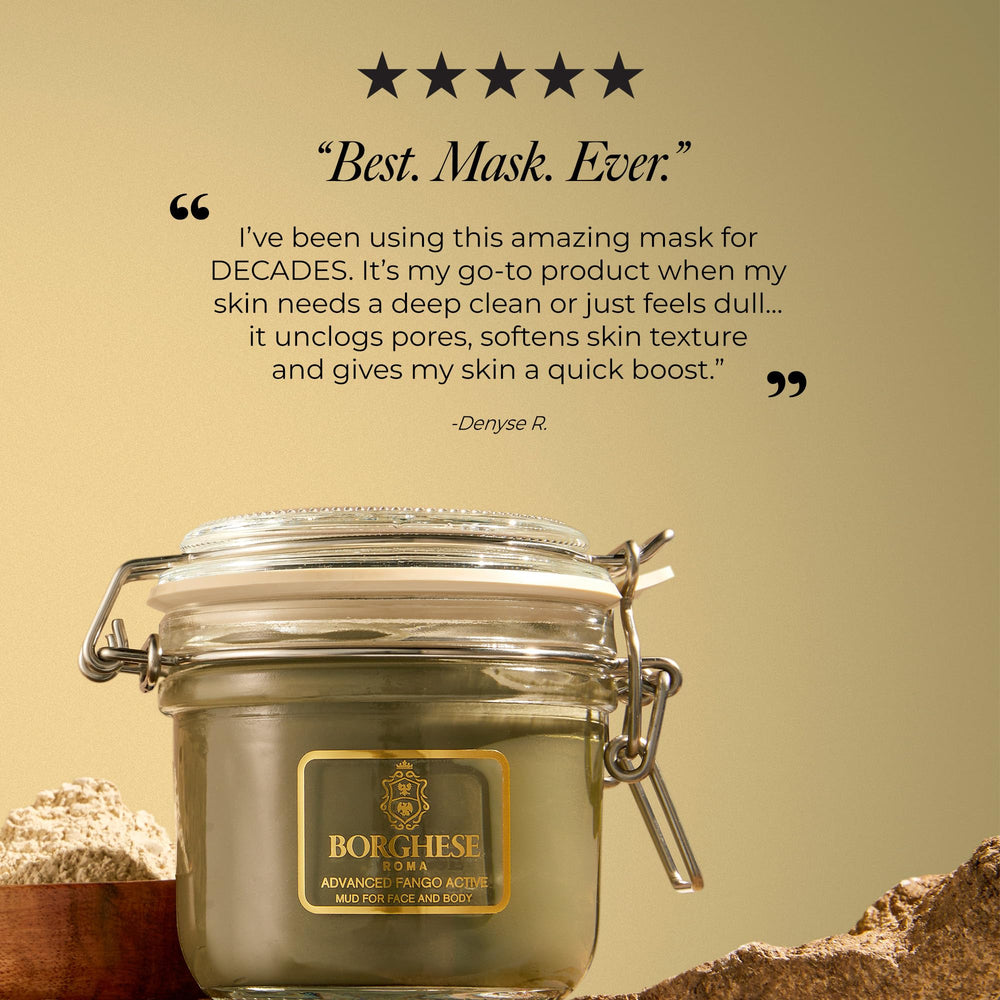 Extraits de ginseng sibérien et chaga Borghese défendent la peau.