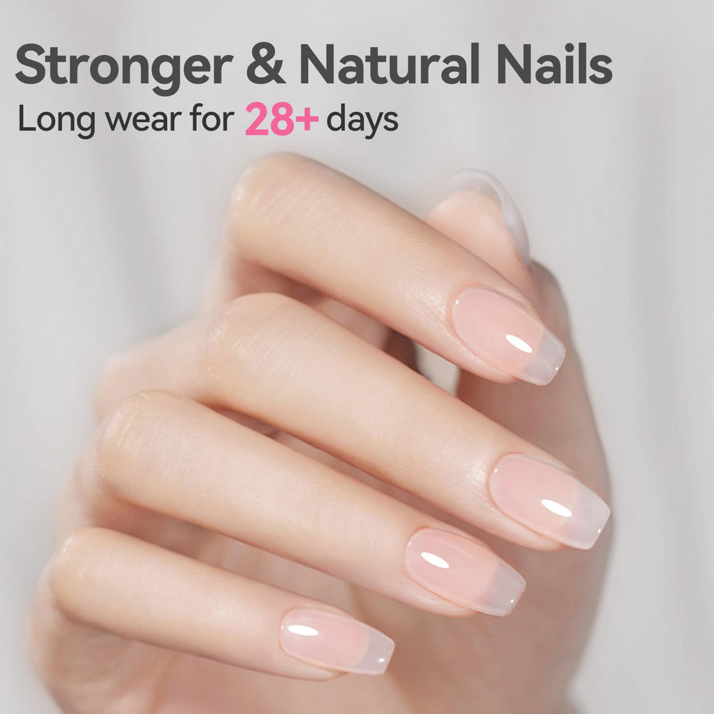 Gel de nivellement Born Pretty 8-en-1, surface lisse et uniforme.