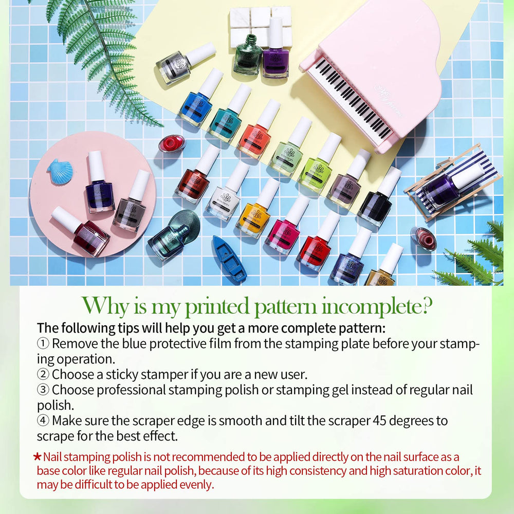 Born Pretty cadeau collection vernis stamping – idée cadeau idéale pour art des ongles.