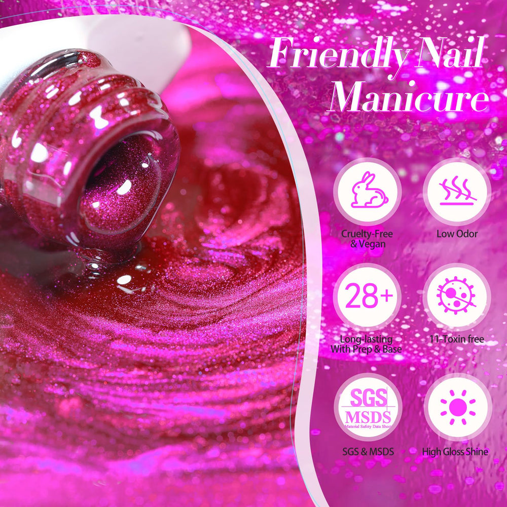 Cadeau idéal vernis gel dragon fruit Born Pretty 15 ml