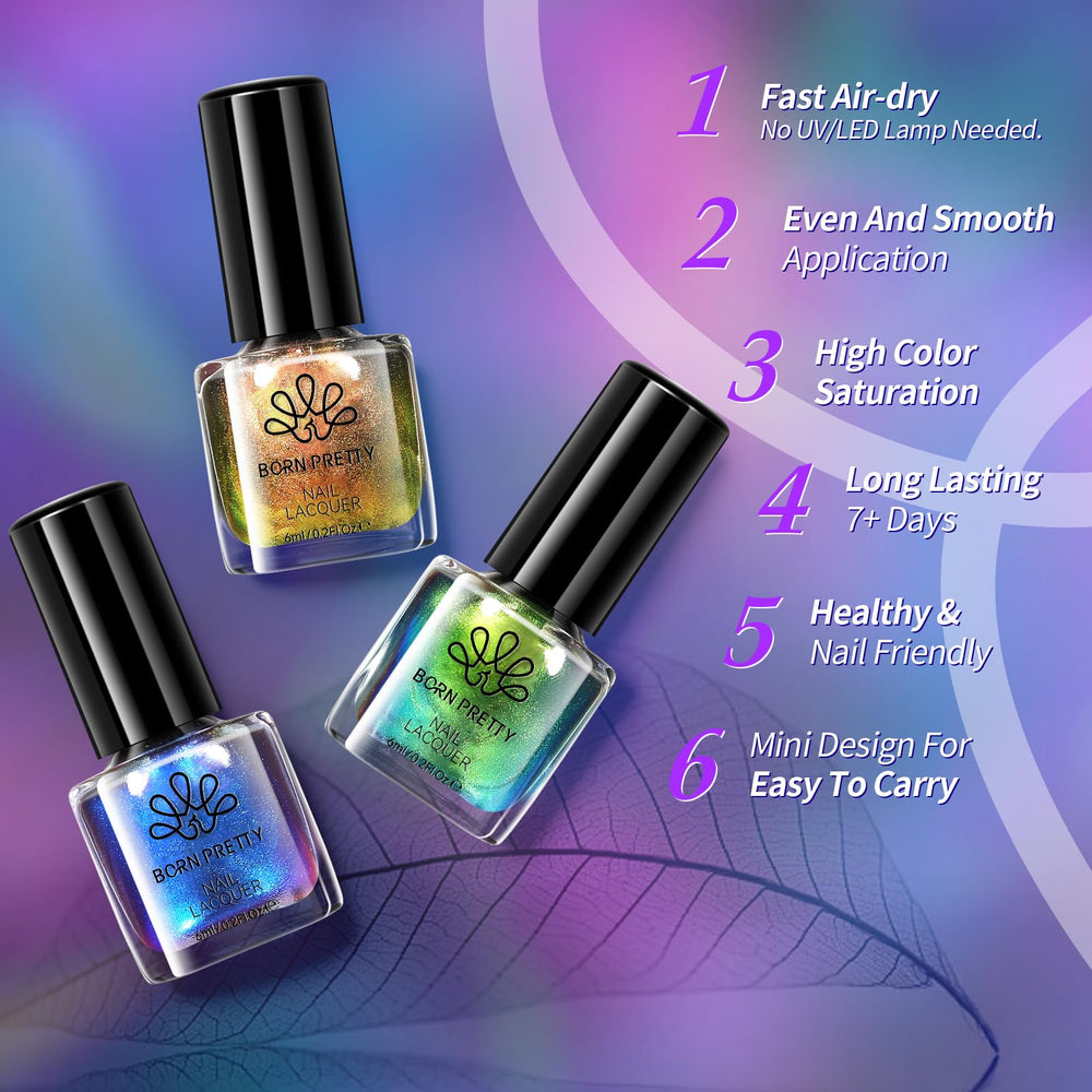 Coffret cadeau Born Pretty Chameleon Chrome, idéal pour offrir.