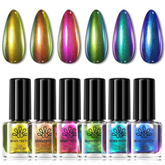 Vernis Born Pretty Chameleon Chrome en bouteille, fini miroir durable.