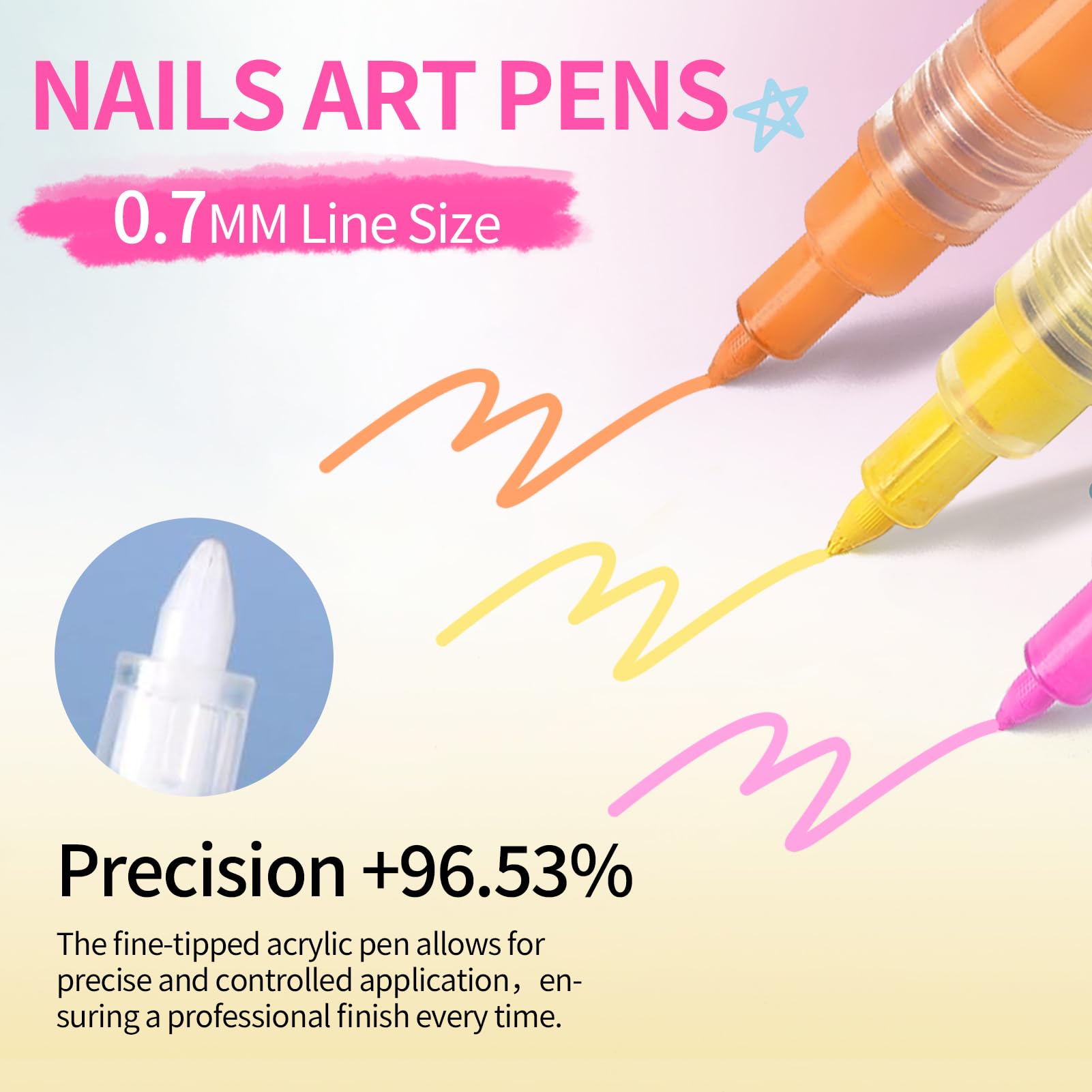 Born Pretty – motifs fleurs et abstraits pour ongles artistiques.