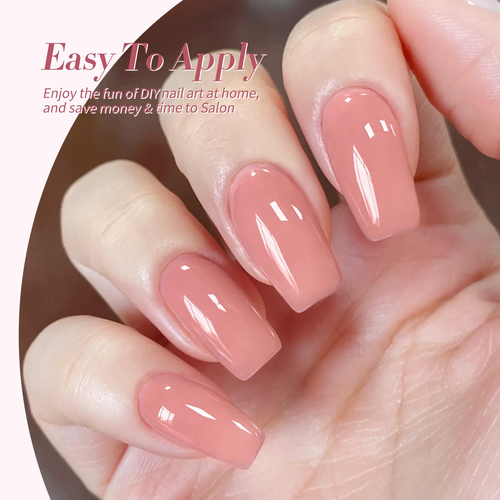 Ensemble Born Pretty pour 6 flacons vernis gel 7ml prêt à l'emploi