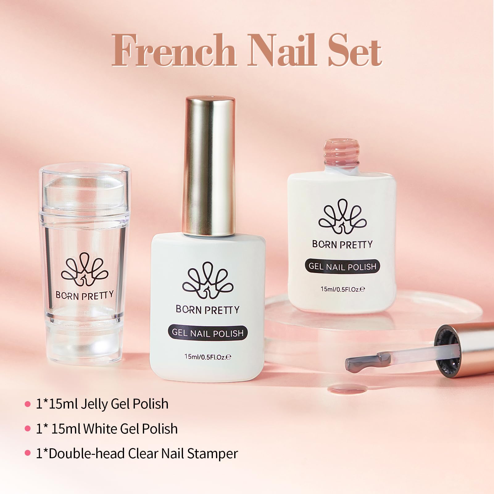 Ensemble accessoires manucure Born Pretty pour motifs personnalisés
