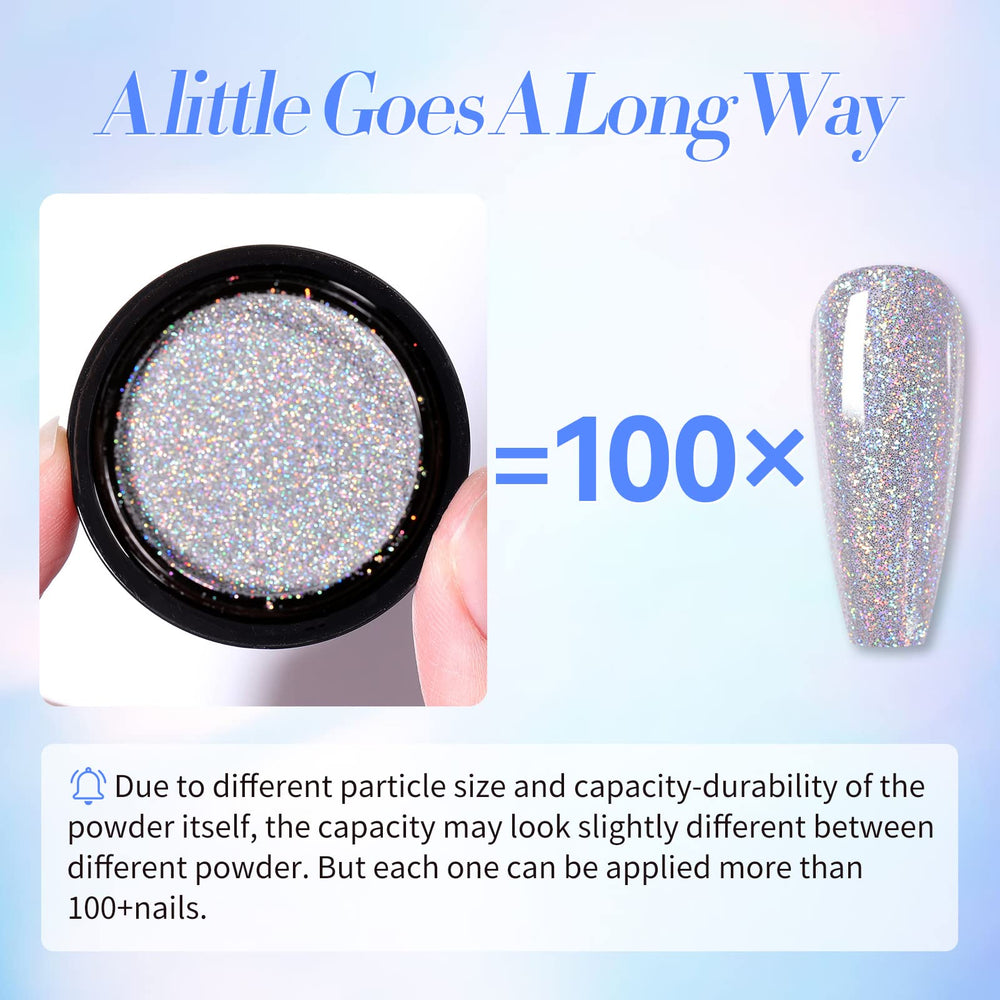 Born Pretty gel UV ongles chrome utilisant une méthode simple.