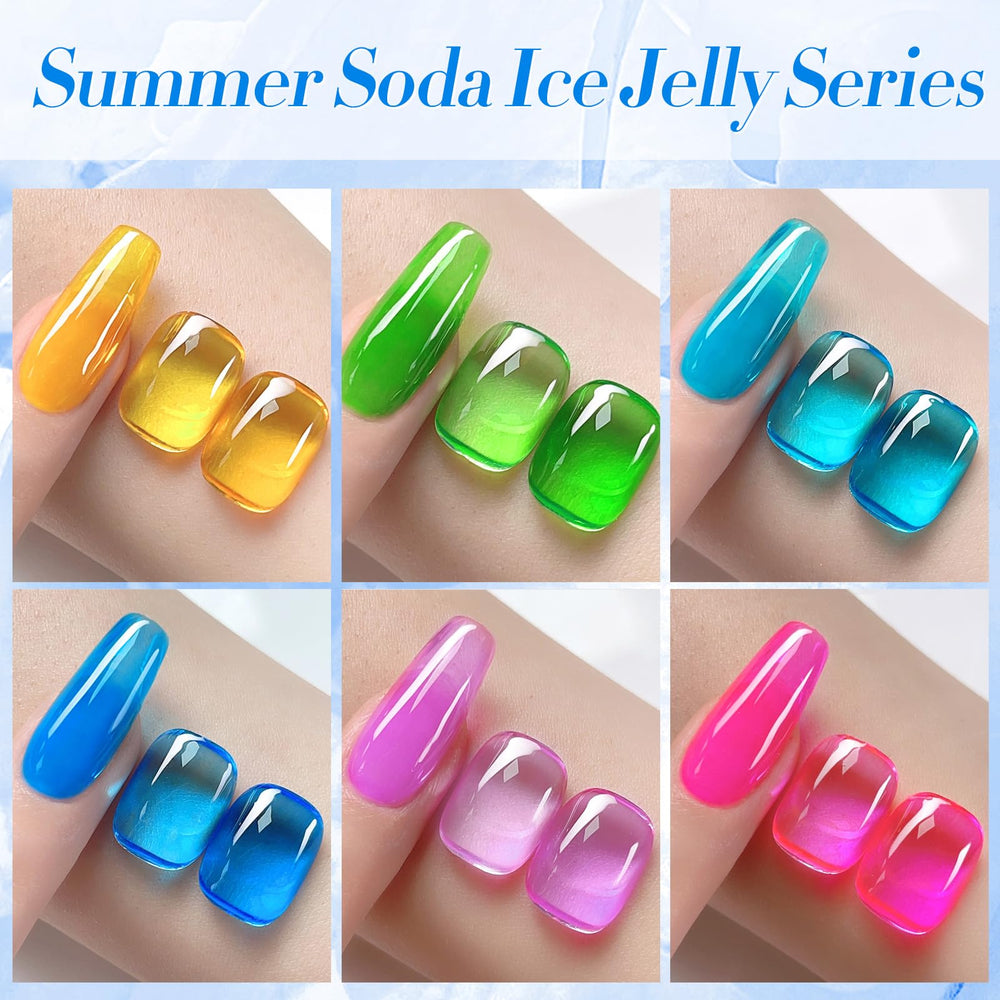 BORN PRETTY Jelly Gel Neon vert, flacon translucide et couleur rafraîchissante.
