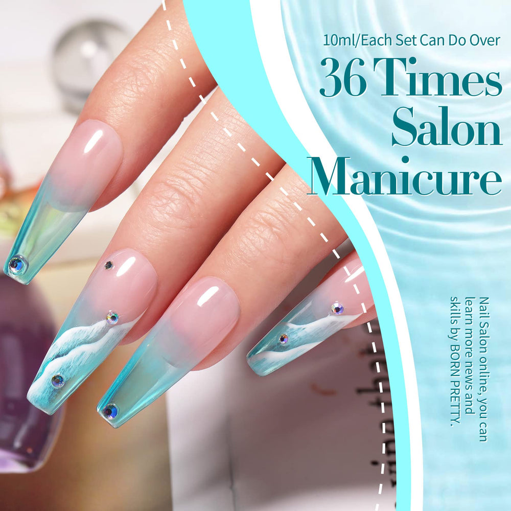 Born Pretty Jelly Gel jaune pastel – nuance lumineuse pour ongles éclatants
