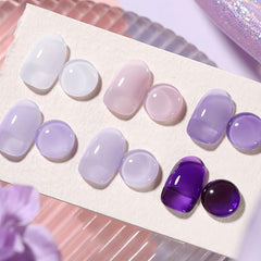 Born Pretty Jelly Violet, ensemble à six teintes pour des ongles élégants