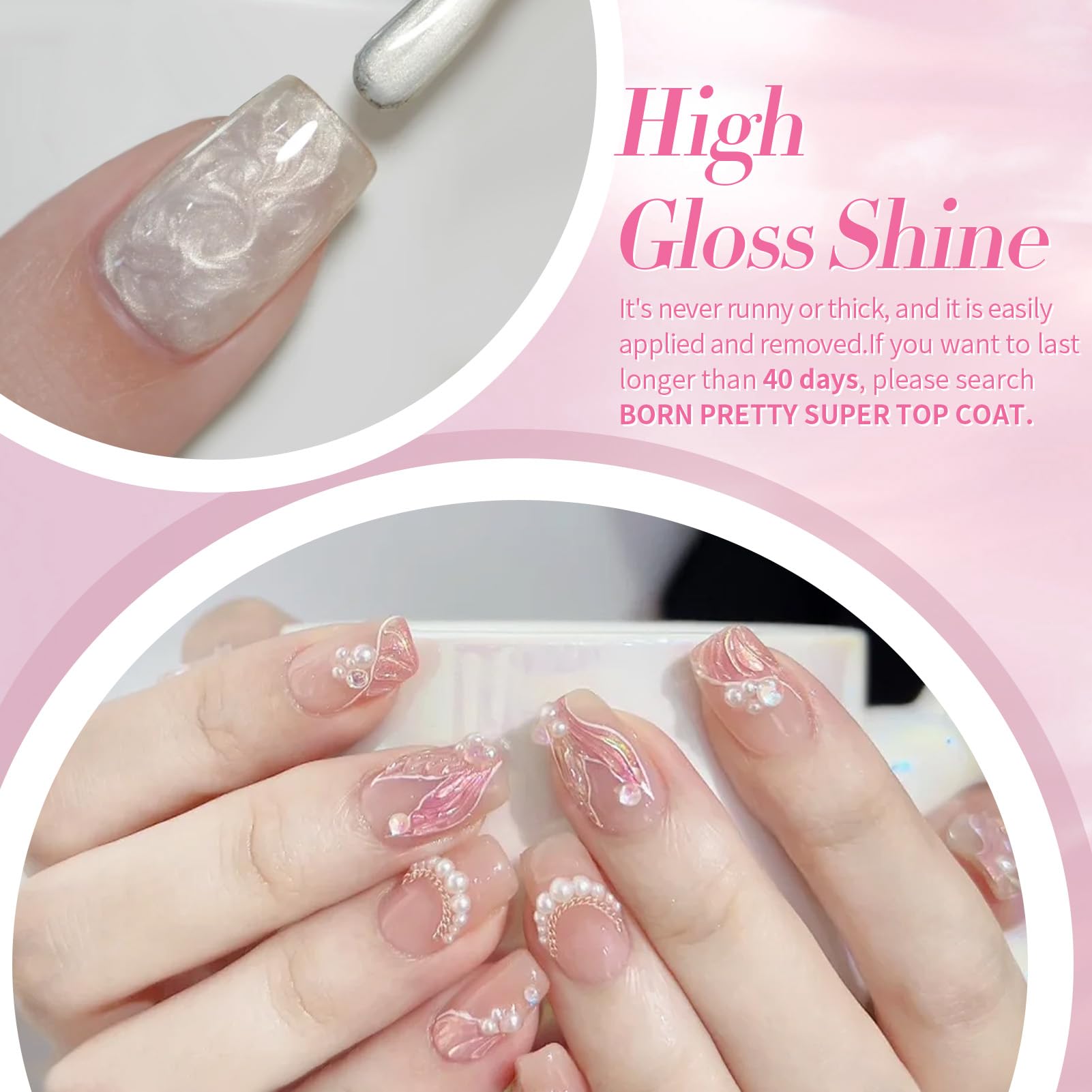 Lampe LED UV pour cure gel Born Pretty, rapide