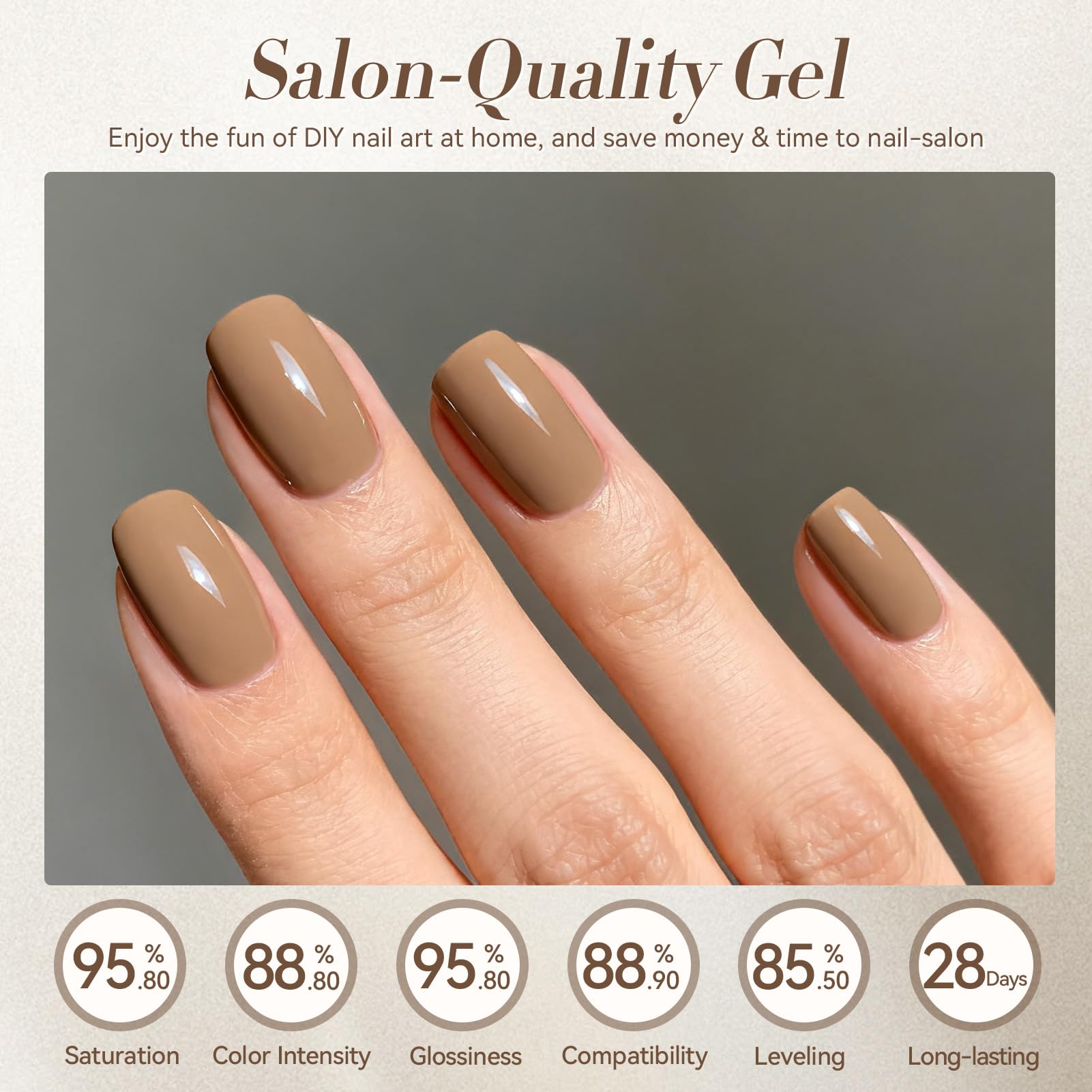 Born Pretty gel polish cures under LED/UV lamp in minutes