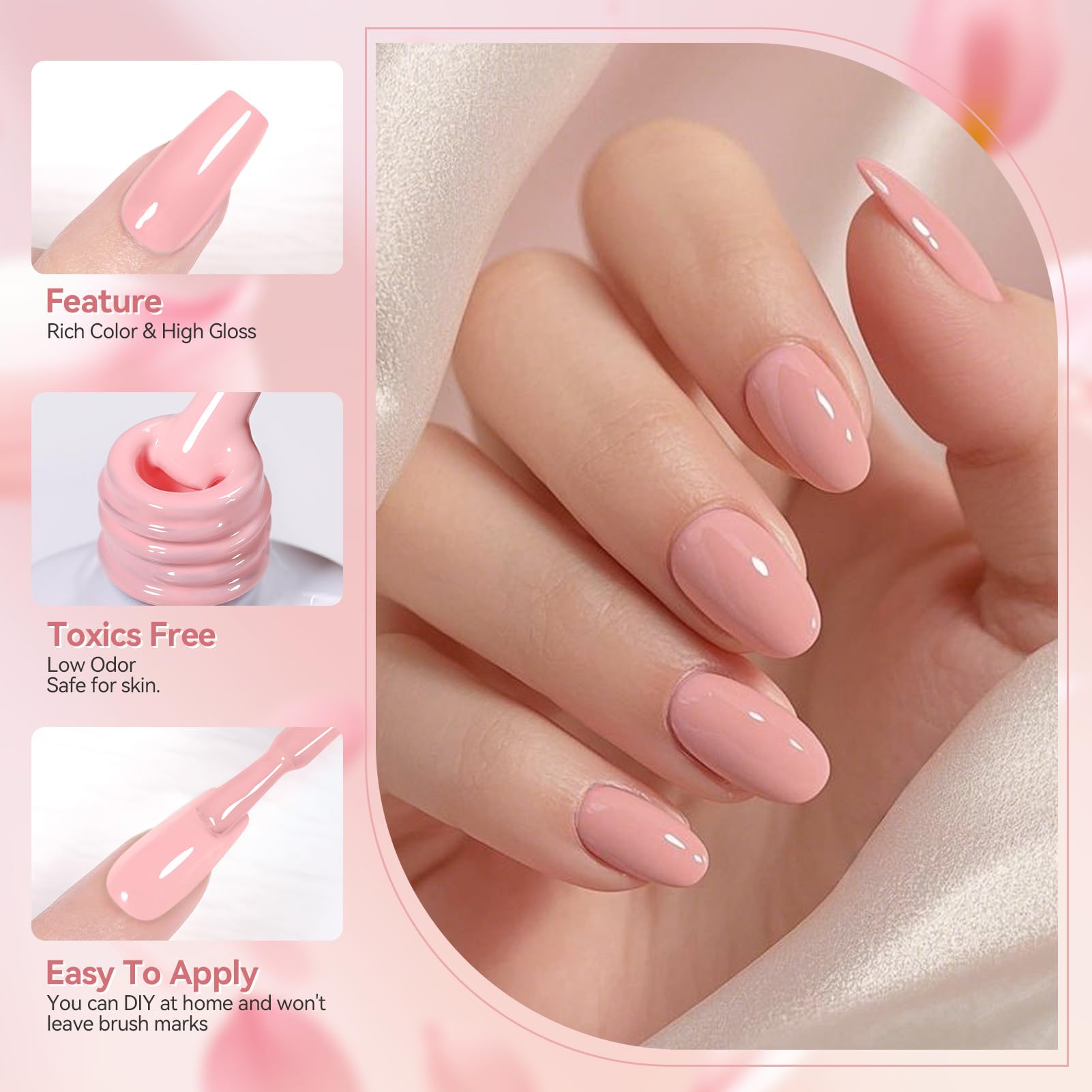 Born Pretty Longue Tenue 21 Jours: couleur qui peut durer avec une application soignée.