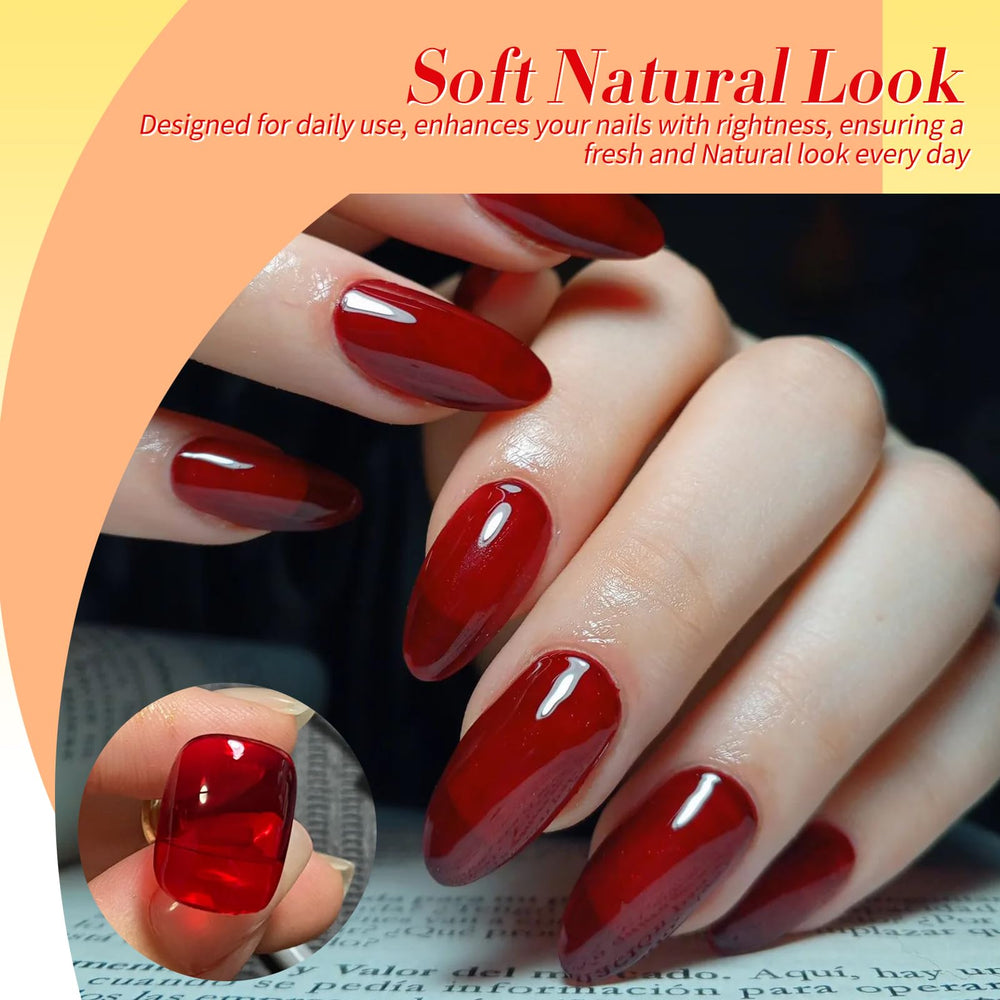 Born Pretty Neon Jelly translucide: base polyvalente pour effet floraison.