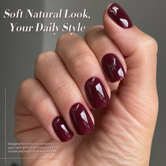 Teinte marron-beige nude Born Pretty Gel pour automne