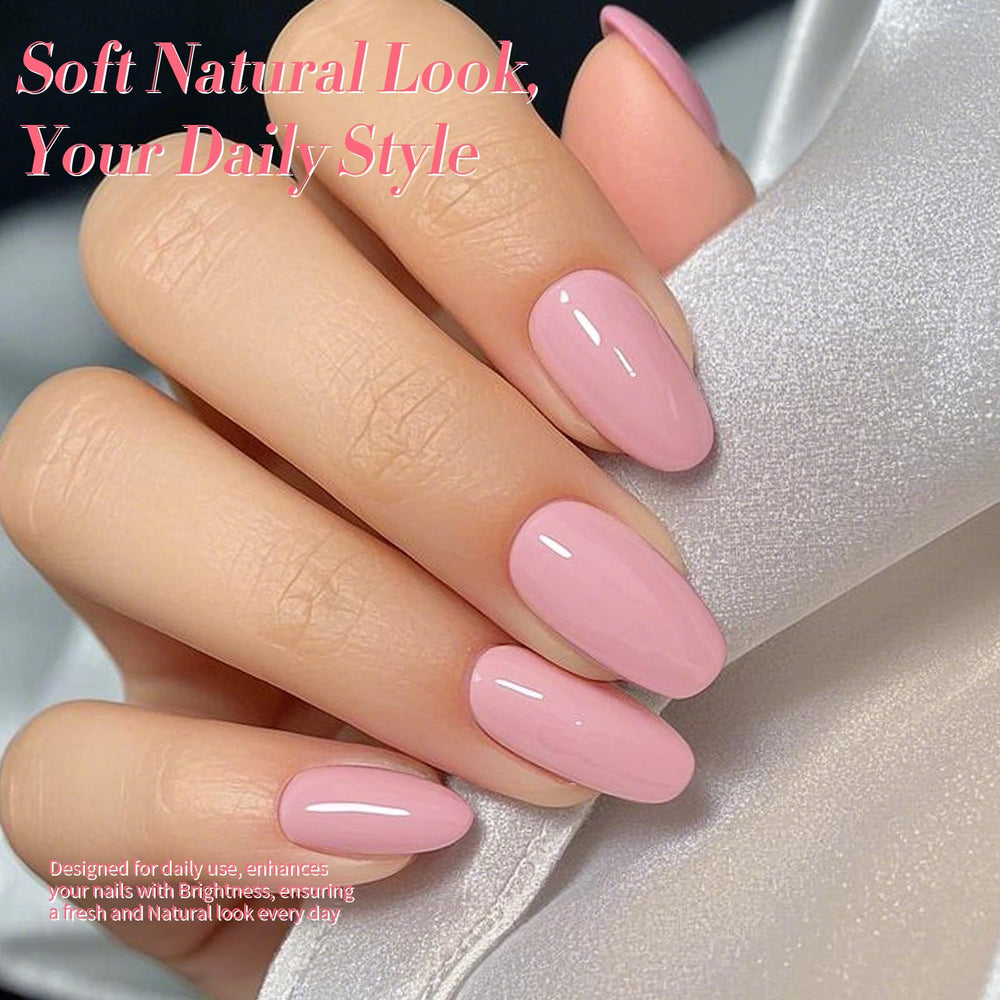 Vernis gel Born Pretty Nude Rose Chic – nuance nude-rose pour un style chic.