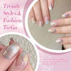 Gel sirene perle Born Pretty, éclat durable sur les ongles