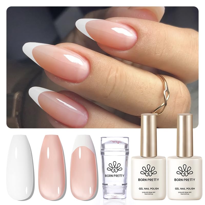 Stampe Born Pretty pour des ongles French propres et précis.