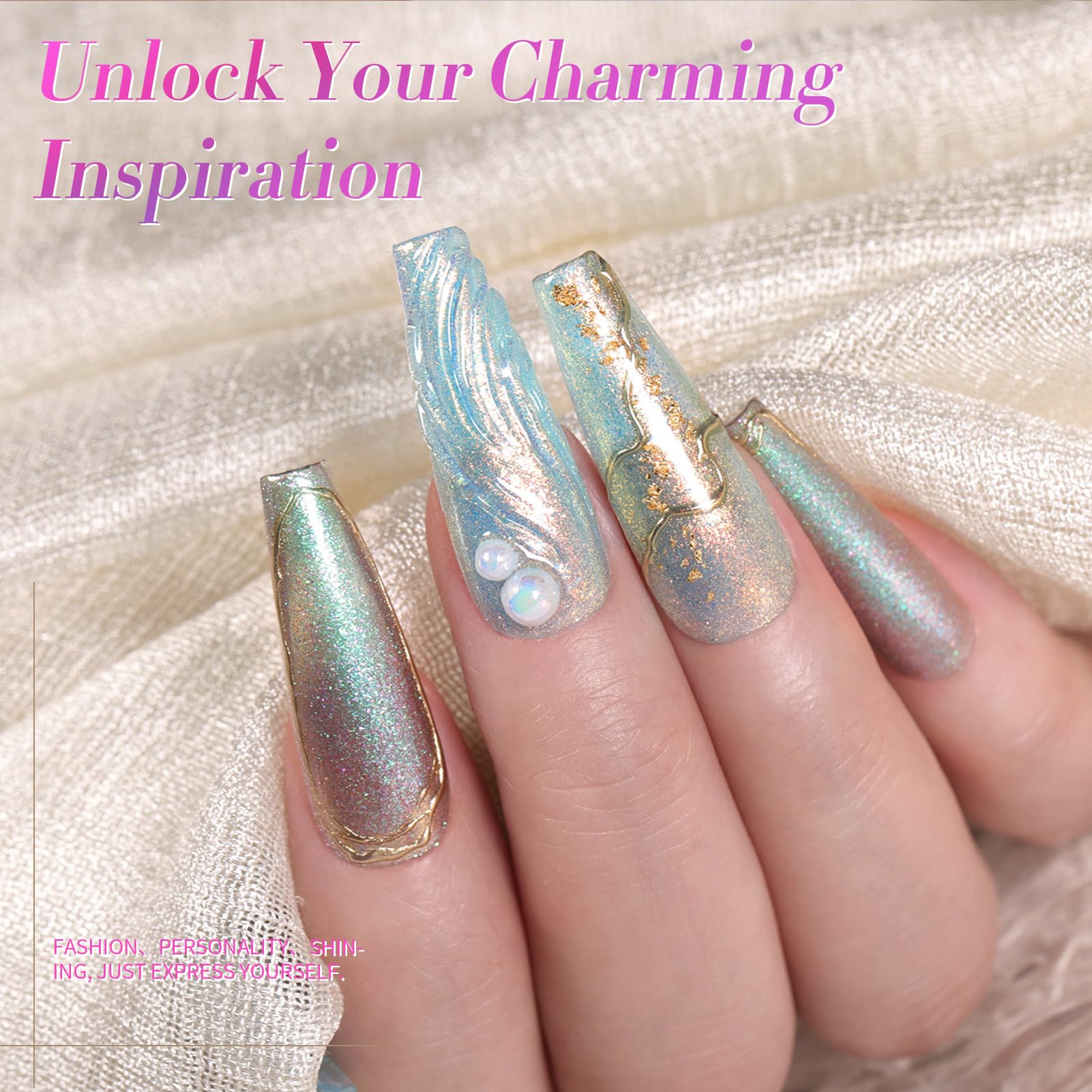 Application fluide avec base gel et couche de finition Born Pretty.